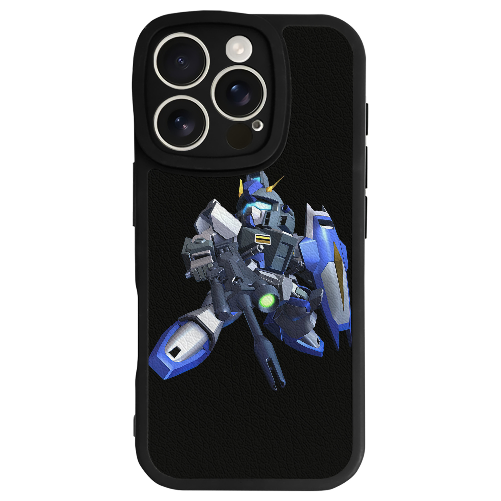 （画像用） 機動戦士ガンダム Mobile Suit Gundam 【iPhone 16シリーズ対応】シリコンスマホケース（レザー調） 材質：シリコン